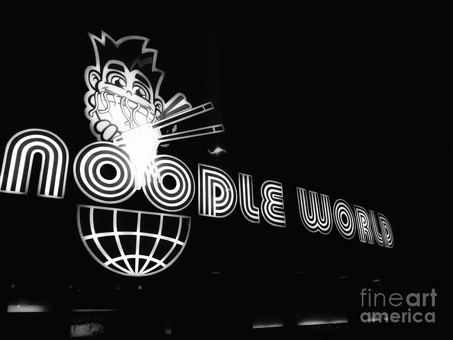 Noodle World Photograph by Jenny Revitz Soper