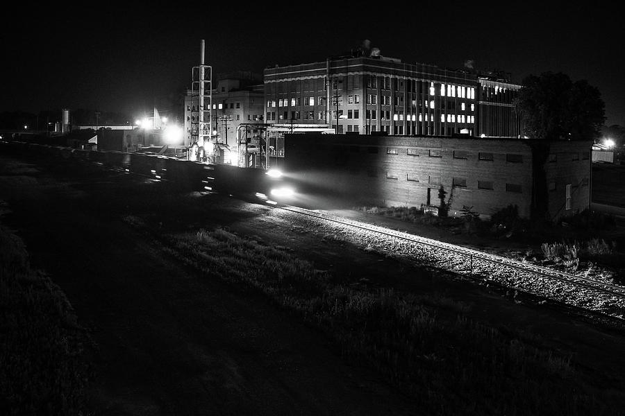 Norfolk Southern Behind King Pharmaceuticals Photograph