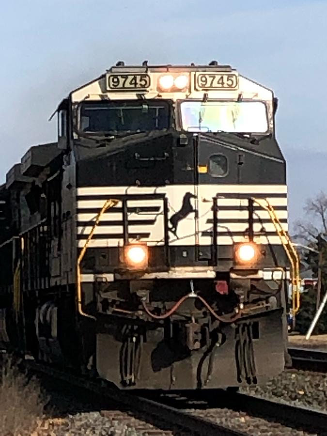 Norfolk Southern Engine 9745 Photograph by Bill Rogers