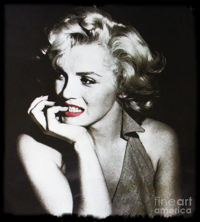Norma Jeane Mortenson, aka Marilyn VIII Photograph by Al Bourassa