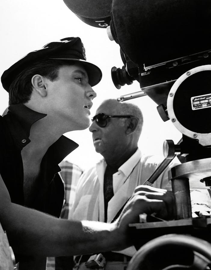 NORMAN TAUROG and ELVIS PRESLEY in GIRLS, GIRLS, GIRLS -1962-. Photograph by Album NORMAN TAUROG and ELVIS PRESLEY in GIRLS, GIRLS, GIRLS -1962-. Photograph by Album