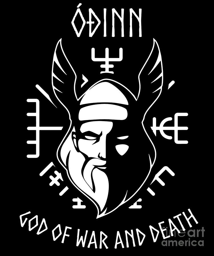 Norse Mythology Gift Nordic Gods Goddesses Odin for Scandanvian Viking ...