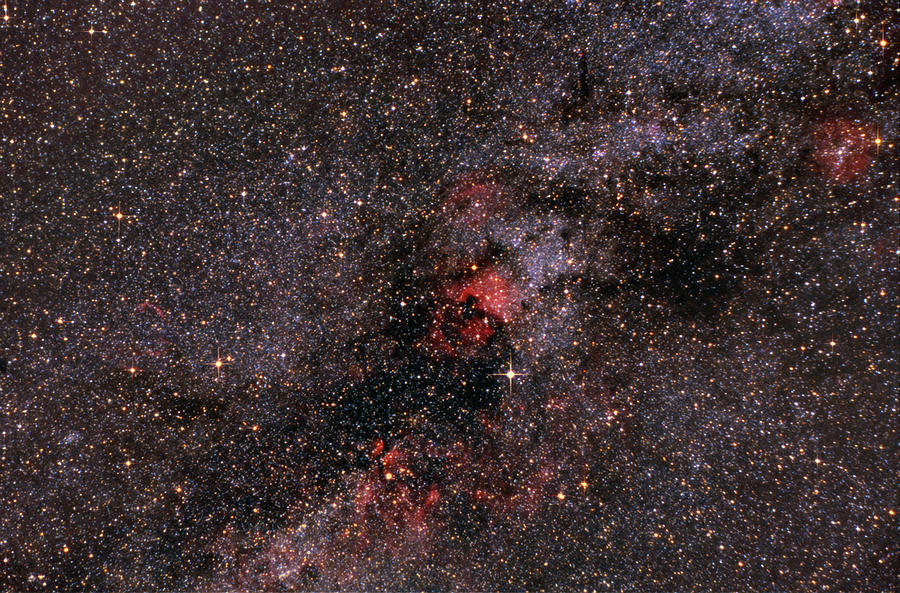 North American Nebula And Milky Way Photograph by Cameran Ashraf