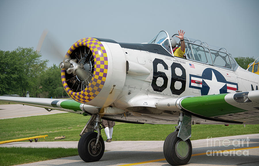 Trainer Photograph - North American T6 Texan 3 by David Bearden