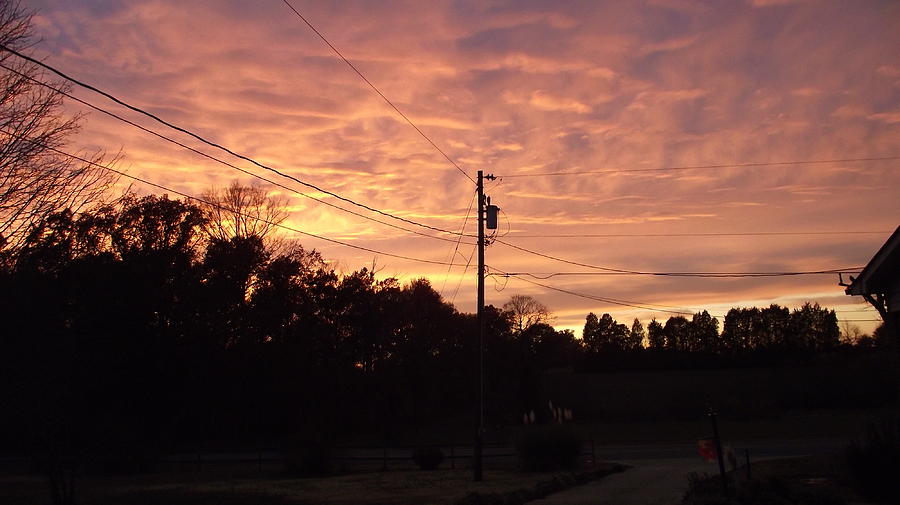 North Carolina Autumn Sunset 2 Photograph by Brian Voncannon - Fine Art ...