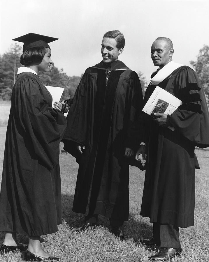 North Carolina College-commencement Photograph by North Carolina Central University