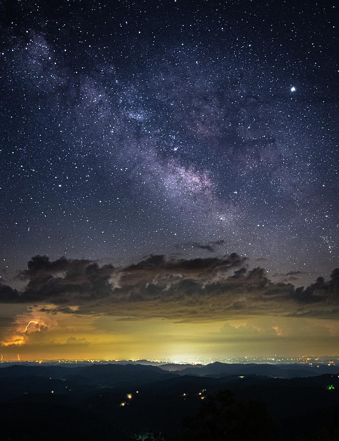 North Carolina Milky Way Photograph by David Hart