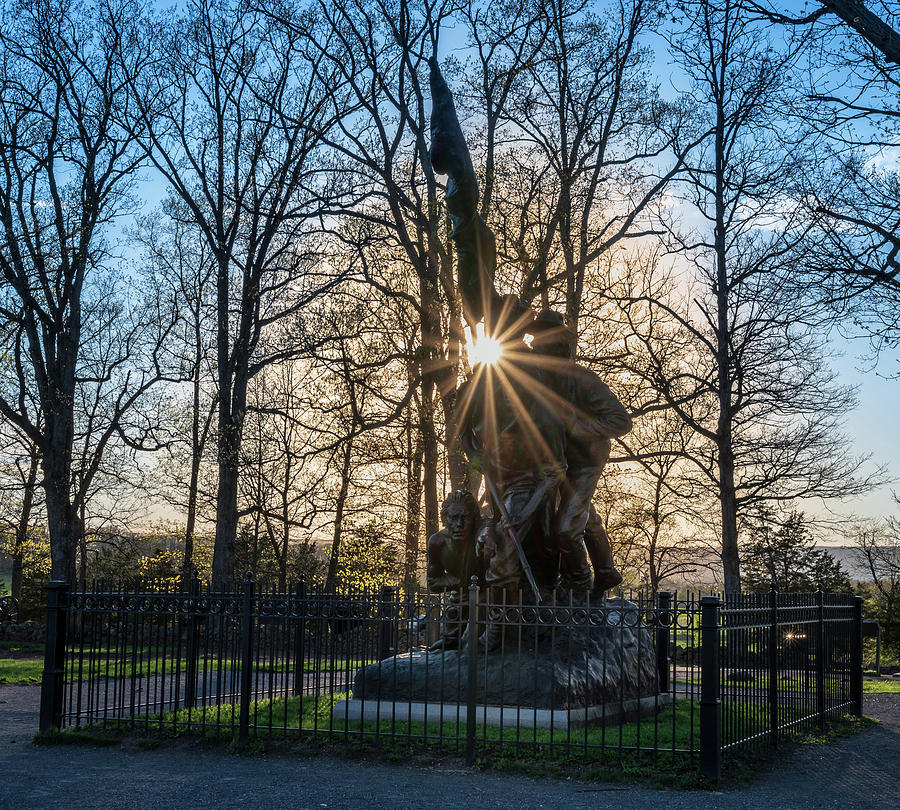 North Carolina Monument Sunset by Dan Urban North Carolina Monument Sunset by Dan Urban