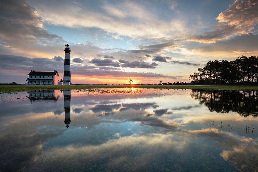 North Carolina Obx Bodie Island Lighthouse Photograph