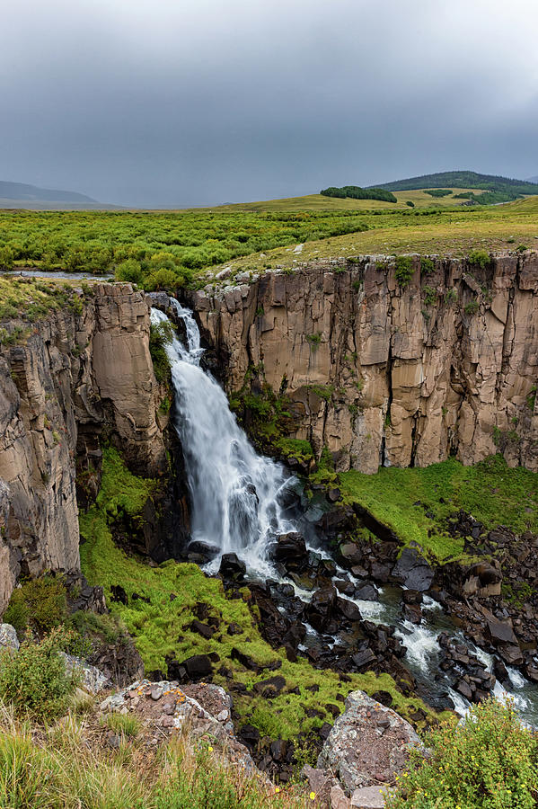 North Clear Creek Waterfall Photograph by Tibor Vari - Pixels