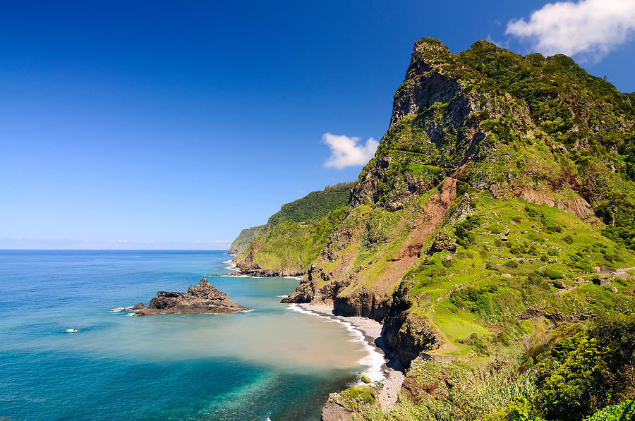 North Coast Of Madeira Near Seixal Photograph by Rolphus