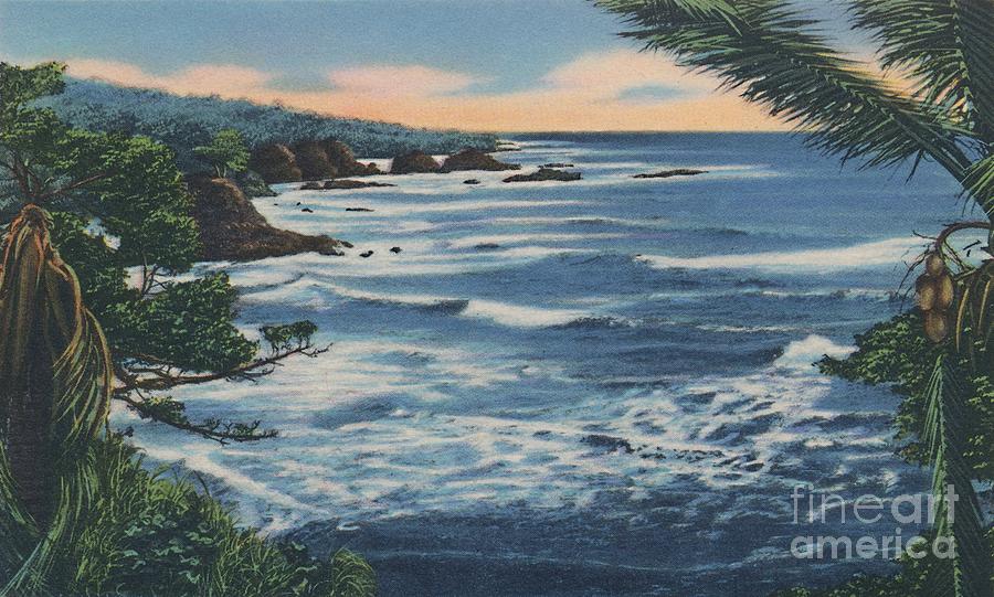 North Coast Drawing by Print Collector