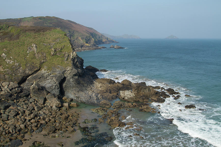 North Cornwall Coast In England Photograph by Dr T J Martin