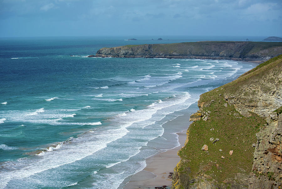 North Cornwall Coastline Photograph by Mark Hunter