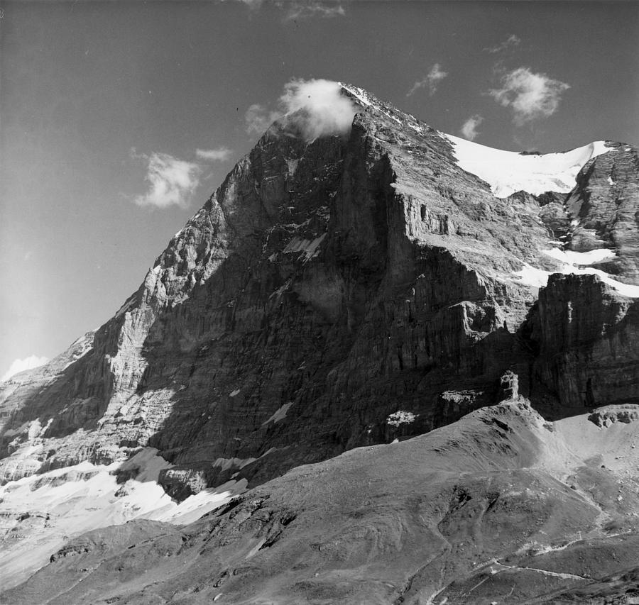 North Face Eiger Photograph by Terry Chambers