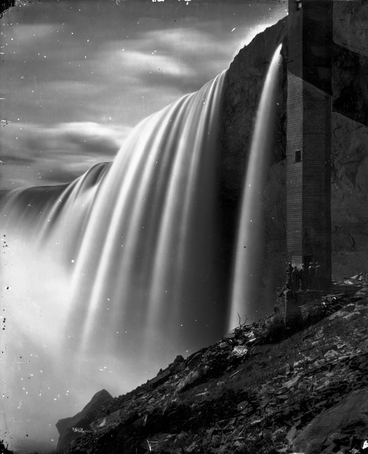 Black And White Photograph - North Falls by William England