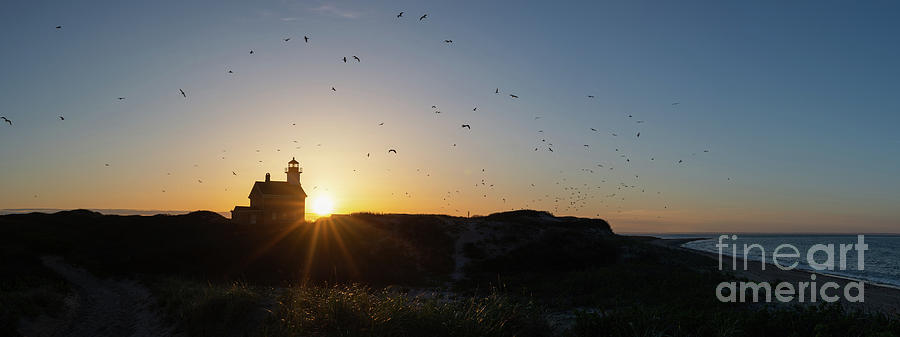 North Light Sunset Panorama  Photograph by Michael Ver Sprill