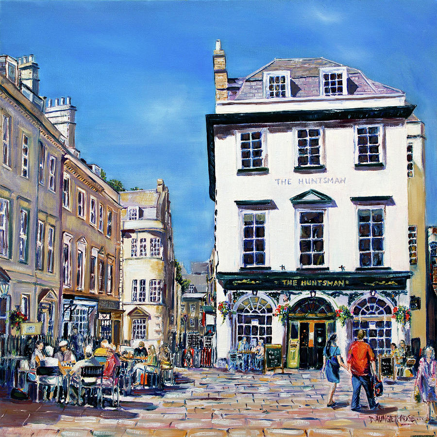 North Parade Alfresco Painting by Seeables Visual Arts