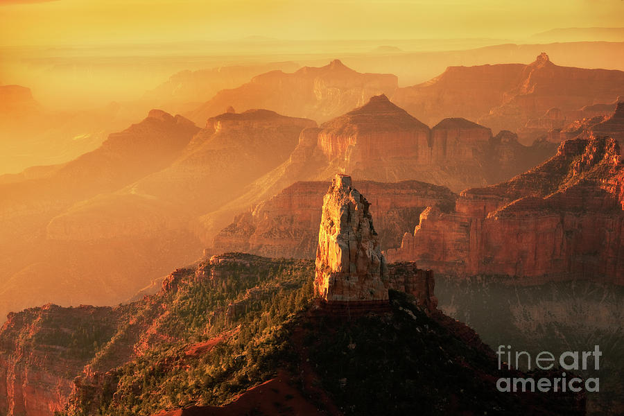 North Rim Point Imperial Sunrise Photograph by Yinyang