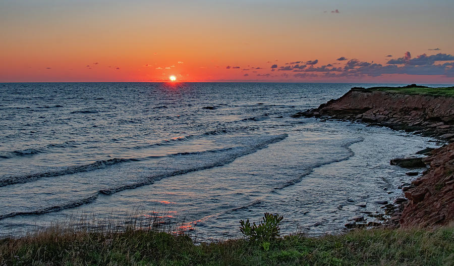 North Shore Sunrise Photograph by Marcy Wielfaert
