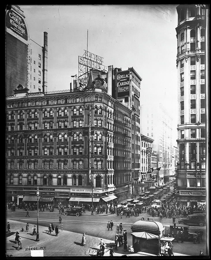 North Side Of 43rd Street Photograph by The New York Historical Society