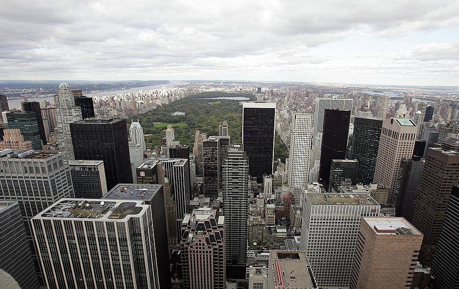 North View of New York City and Central Photograph by Seth Wenig - Fine ...