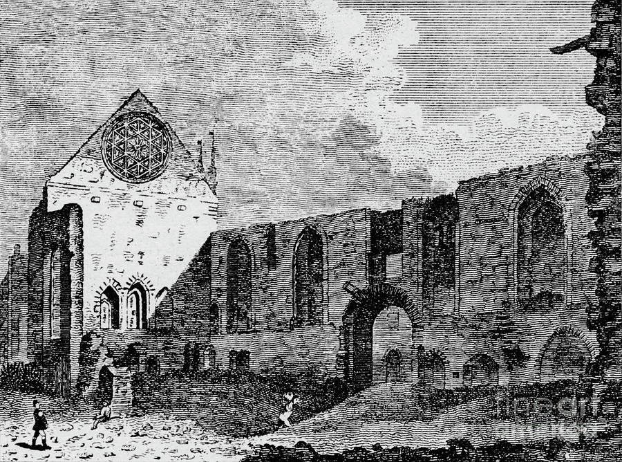 North-west View Of The Ruins Drawing by Print Collector