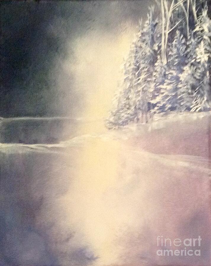 Landscape Painting - Northeastern Light by Laurel Adams Landscape Painting - Northeastern Light by Laurel Adams