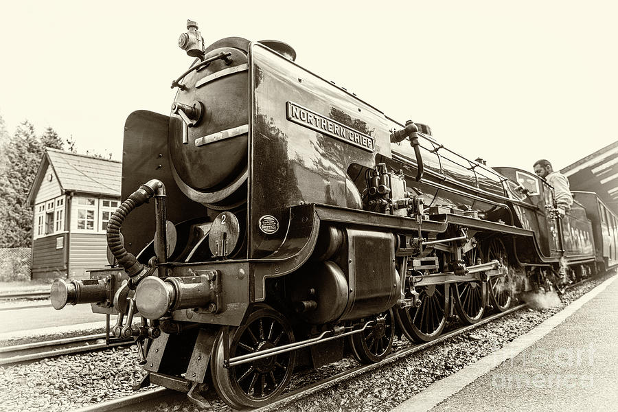 Train Photograph - Northern Chief at New Romney  by Rob Hawkins