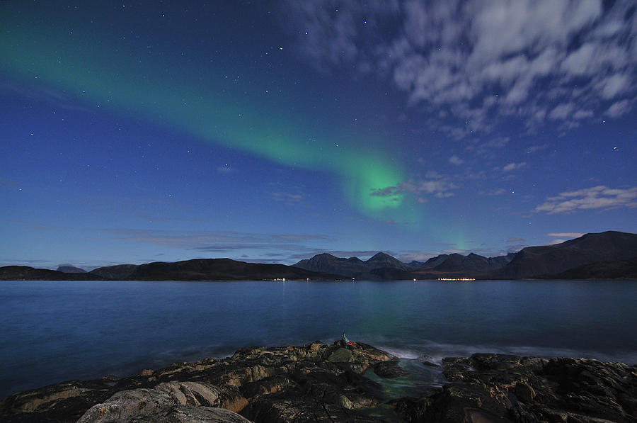 Northern Lights At Sommaroy Photograph by Bernt Olsen