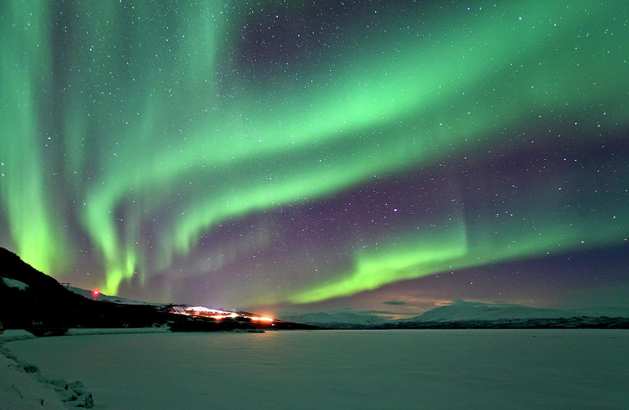 Northern Lights, Lapland, Sweden Digital Art by Bernd Rommelt