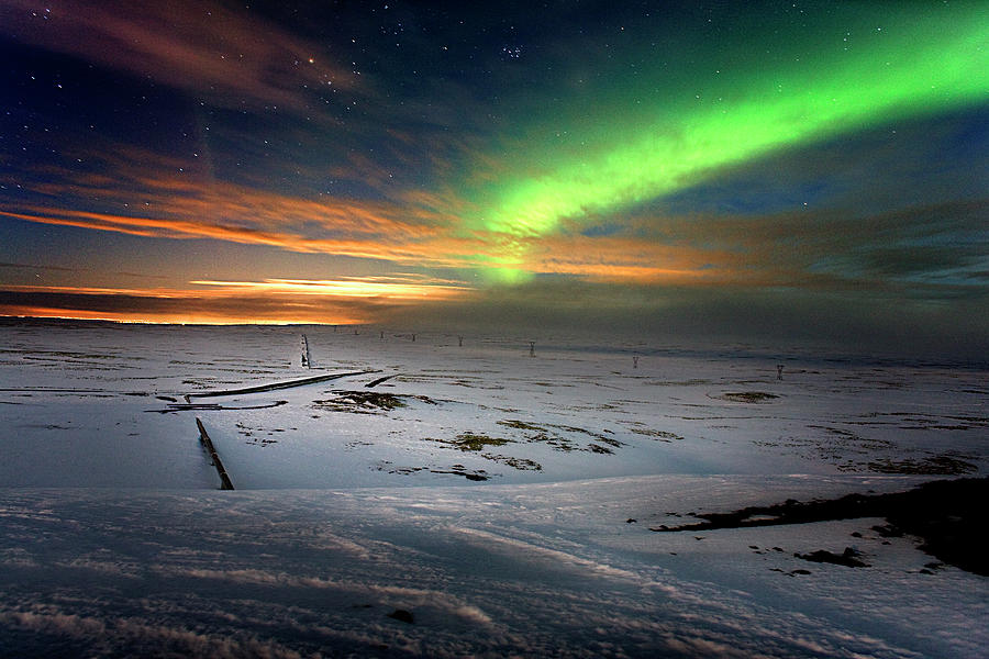 Northern Lights Photograph by Neil John Smith