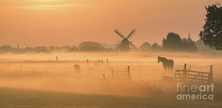 Northern Mill, Groningen, Netherlands 1 Photograph by Henk Meijer Photography