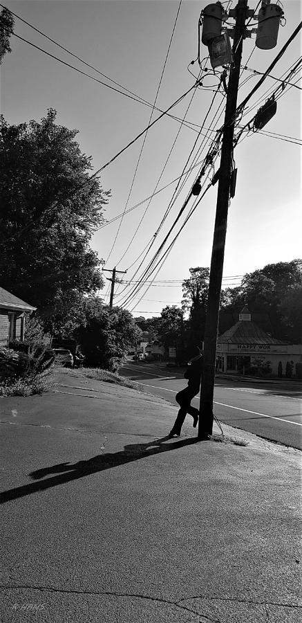 Northport Cowboy B W 3 Photograph by Rob Hans