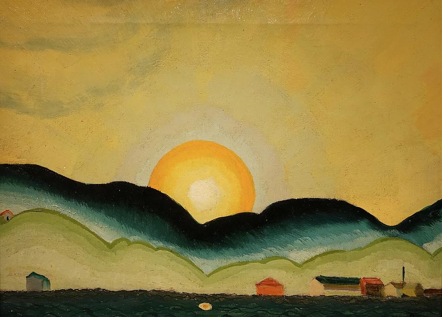 Impressionism Painting - Northport Harbor by Arthur Dove
