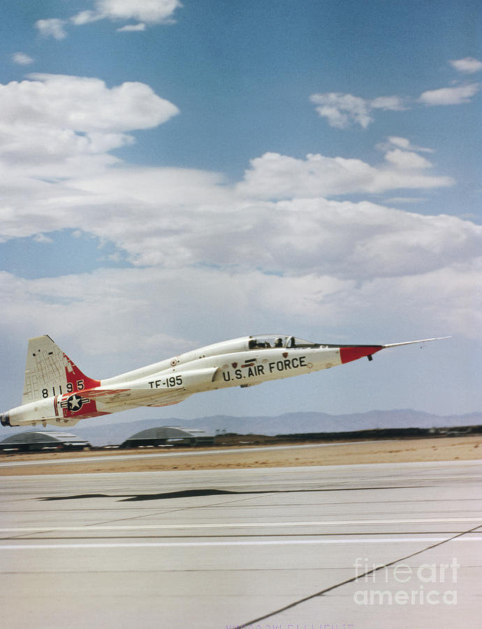 Northrop T-38 Talon Supersonic Jet Photograph by Bettmann