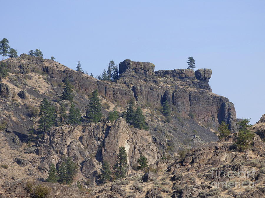 Northrup Canyon - Granite and Basalt Photograph by Charles Robinson