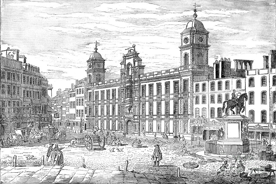 Northumberland House Drawing by Print Collector