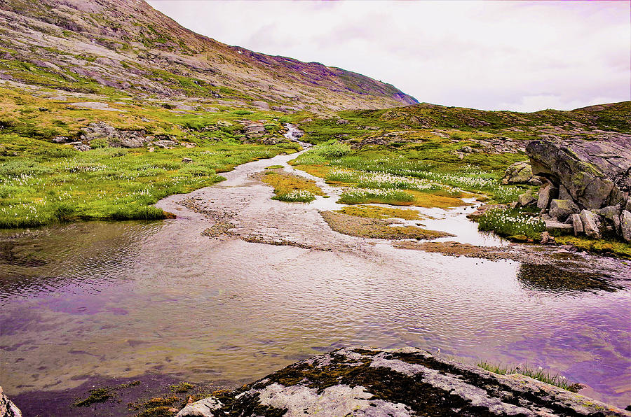 Mountain Photograph - Norway Landscape by Kate McTavish
