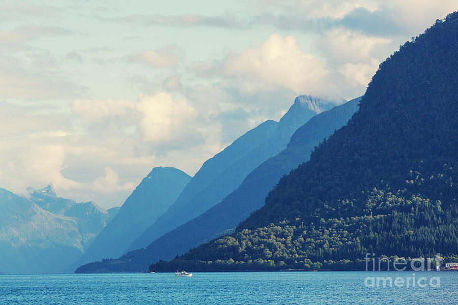 Serenity Photograph - Norway Landscapes by Galyna Andrushko Serenity Photograph - Norway Landscapes by Galyna Andrushko