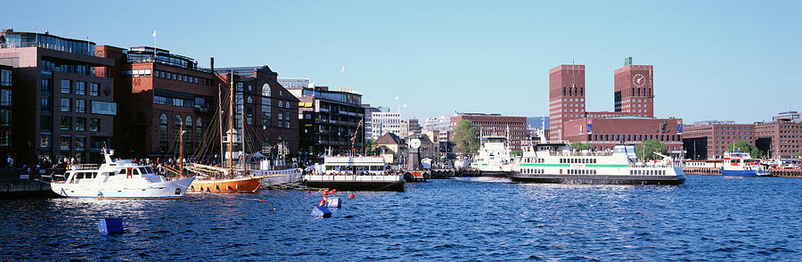 Norway, Oslo, Aker Brygge Photograph by Panoramic Images - Fine Art America