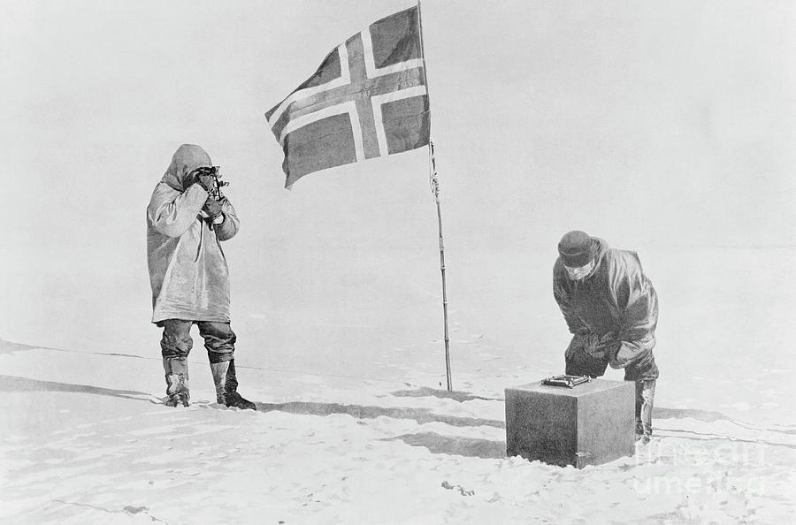 Norwegian Explorer Roald Amundsen Photograph by Bettmann