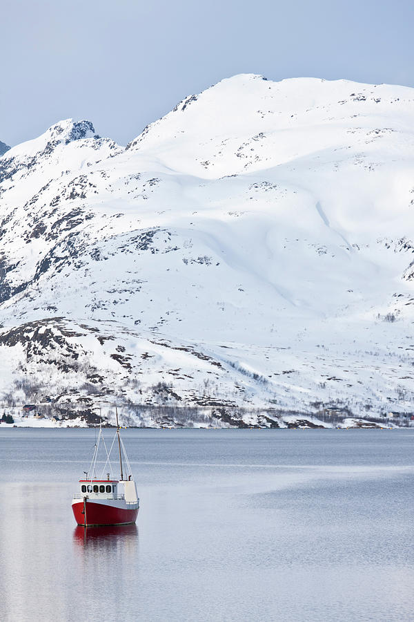Norwegian Fishing Boat Photograph by Antonyspencer