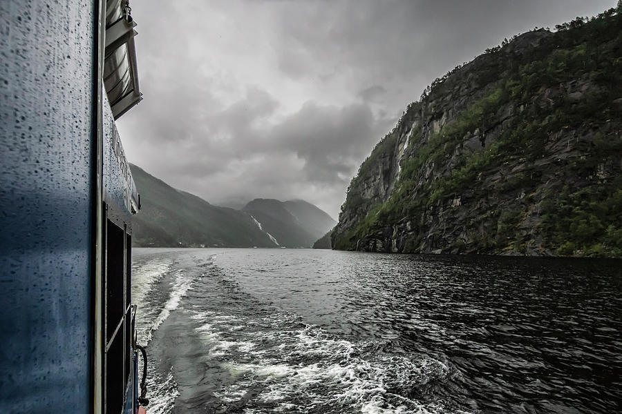 Norwegian Fjord scene   Photograph by Sven Brogren