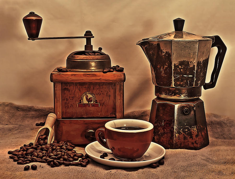 https://images.fineartamerica.com/images/artworkimages/mediumlarge/2/nostalgic-coffee-break-vintage-equipment-elaine-plesser.jpg