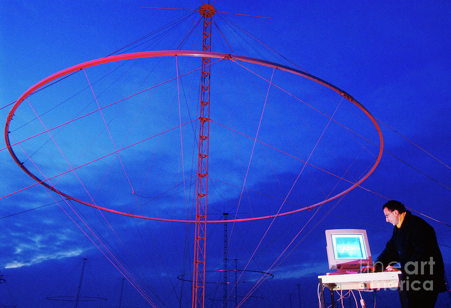 Technological Photograph - Nostradamus Radar by Philippe Psaila/science Photo Library