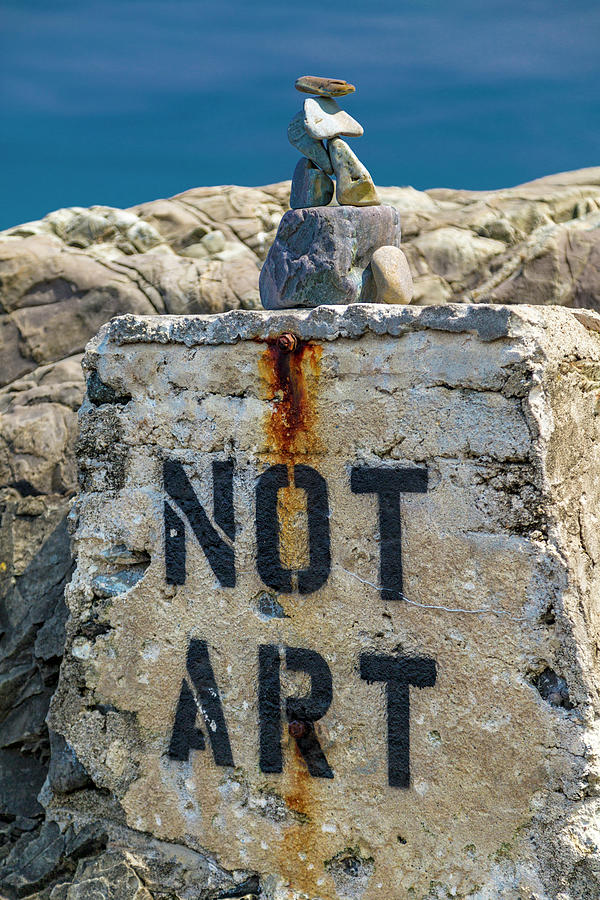 Not Art In Kennebunkport Maine Photograph