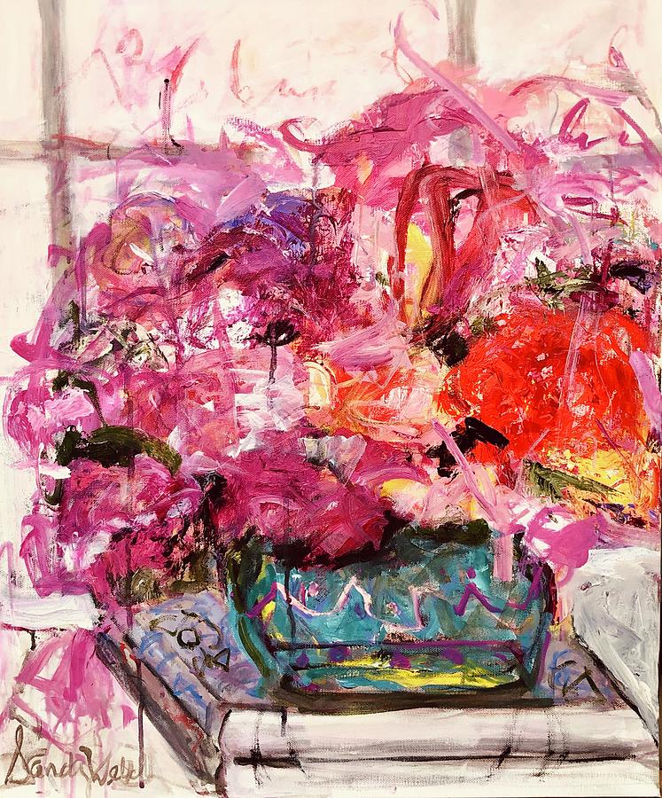 Not your Ordinary Bouquet Painting by Sandy Welch