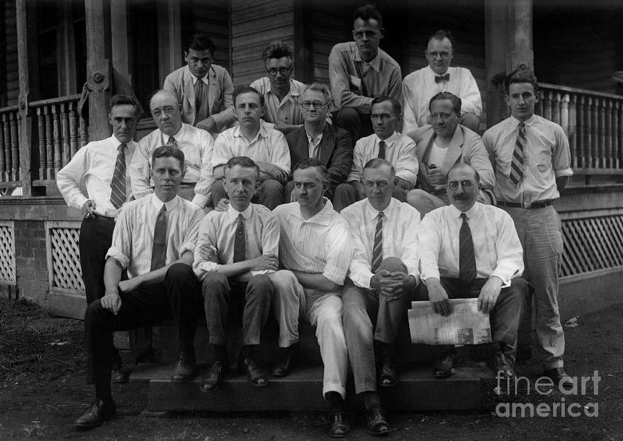 Notables Involved In Scopes Trial Photograph by Bettmann