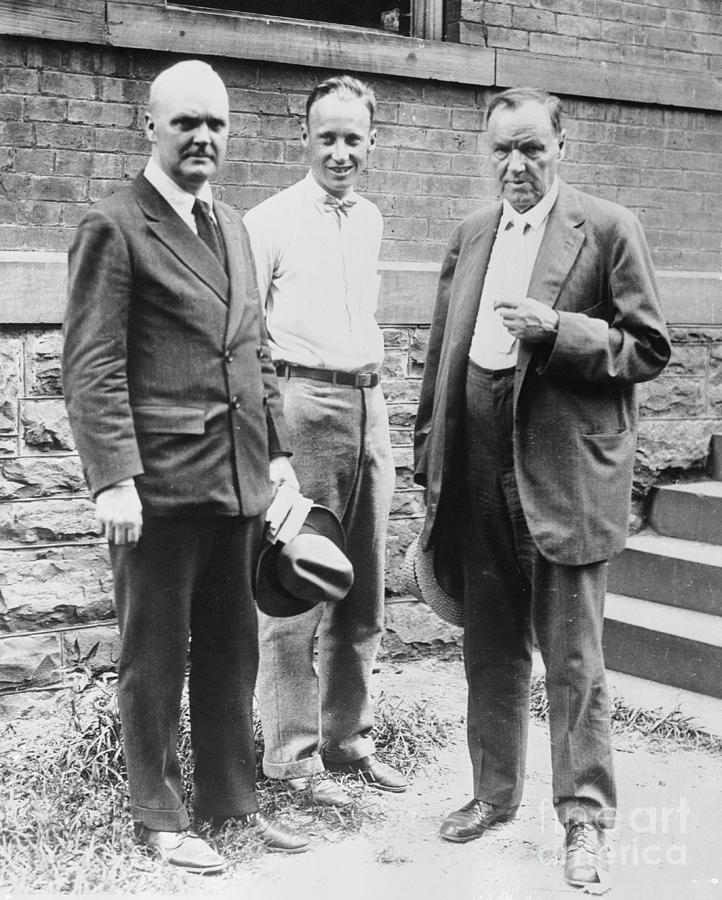 Notables Of The Scopes Trial Photograph by Bettmann